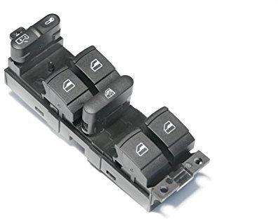 Schwarzer Fensterheber Schalter 9-Pin für 4-Türer