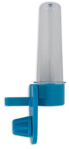 JW Clean Water Silo Waterer for Bird Cages, 1-Pack | No-Spill Valve, Fits All Bird Cages, Easy to Clean, Ideal for Parakeets, Canaries, Cockatiels, Finches