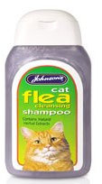 Johnsons Cat Flea Cleansing Shampoo - 125ml