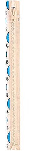 Opti P60-75-00849 Reißverschluss, 100Prozent Polyester, 00849 Beige, 75cm