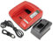 PowerSmart® 20-36V Chargeur pour Hilti SID 22-A, SIW 22-A, SIW 22T-A, Te 2-A22, Te 30-A36, Te 4-A22, Te 6-A Li, Te 6-A36, Te 6-A36-AVR, Te 7-A, WSC 7.25-A36, WSC 70-A36, WSR 22-A (Rouge)