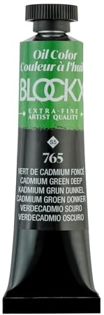 Blockx Kadmiumgrüne Ölfarbe, 20 ml Tube