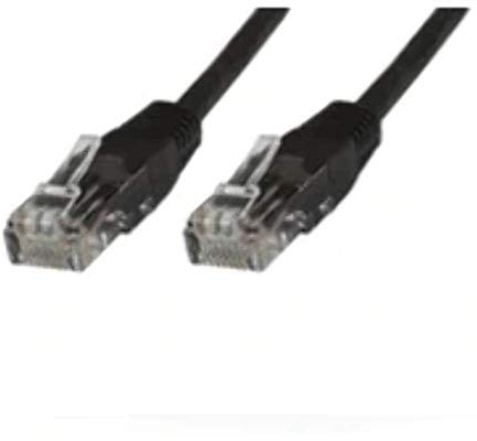 MicroConnect UTP5003S 0.3 M Cat5e U/UTP NETWORK CABLE (UTP) Network Cable – Black (0.3 m, RJ-45 RJ45, Cat 5e, U/UTP Patch Cable (UTP), Black)