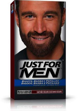 Just For Men Barba Castaño Oscuro