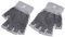 ProsourceFit Grippy Yoga Gloves Improve Your Yoga or Pilates Practice by Creating a Non-Slip Grip to Increase Stability and Reduce Sliding While Holding Poses