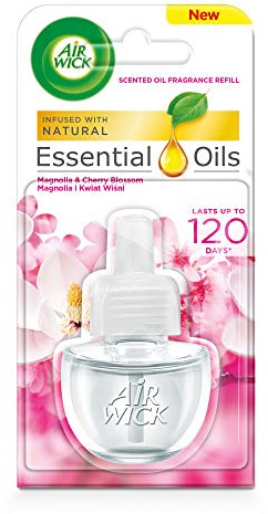 Airwick Electrical Magnolia & Cherry Blossom 19ml (with Natural Essential Oils)