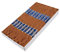 maDDma 24 Docken Stickgarn je ca. 8m / Sticktwist 100% Baumwolle Stickerei Verschiedene Farbwahl, Farbe :7162 Kokosbraun