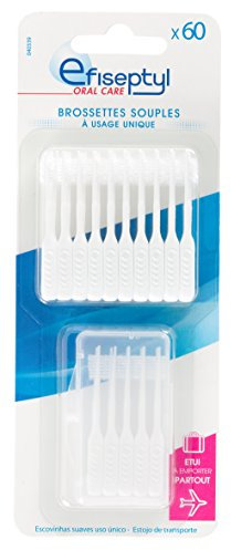 Efiseptyl - Efiseptyl 60 Brossettes Interdentaires Jetables - Boîte De Rangement Incluse