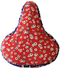 Ragos Satteldecke rot mit Blümchen