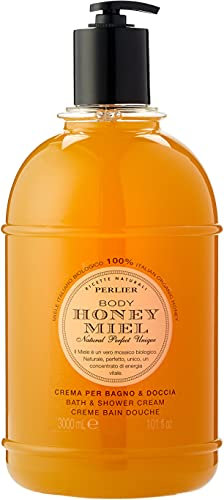 Perlier Crème de bain et douche, Miel, 3000 ml