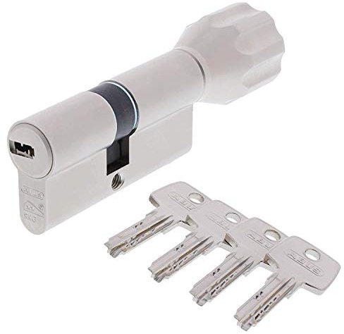 ABUS EC550 Profil-Knaufzylinder Länge Z50/K45mm mit 4 Schlüssel