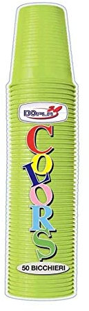 Bicchieri 200Ccx50 Verde Acido