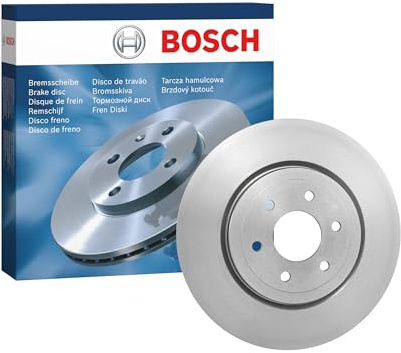 Bosch BD1200 Brake Disc - 320 mm Vented High-Carbon Discs - Front Axle - ECE-R90 Certified - Improved Cooling, Reduced Brake Fade, Corrosion Protection - 1 Single Disc
