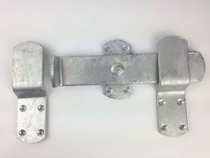 Wyre Direct Heavy Duty Latch & Kick Bolt for Stable Door - Galvanised Gate Latch & Lock