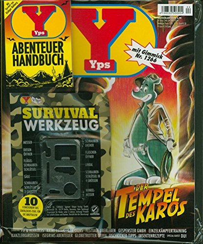 Nagelneues YPS Heft 04/2014 mit Gimmick Nr. 1266 Survival Werkzeug & Abenteuer Handbuch OVP neu