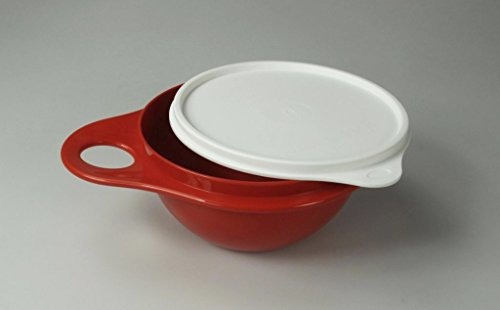 TUPPERWARE Rührschüssel Maximilian 600 ml rot Salat Bar Mini Schüssel Salatbar