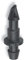 Rain Bird BC25-30PS Universal-Tropfbewässerung, 6,35 mm Widerhakenkupplung, passend für 6,35 mm Tropfschläuche, 30 Stück