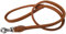 Luxus HUNDELEINE, Runde Leine, Leder 130cm/10mm Cognac (PL.17-6-6-20)