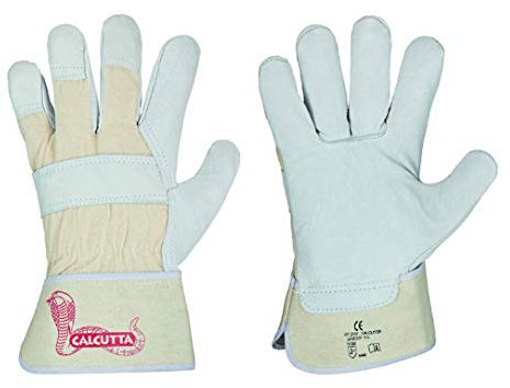 12 Paar - stronghand Rindvolllleder Arbeitshandschuhe Leder Handschuhe Calcutta Gr. 10.5
