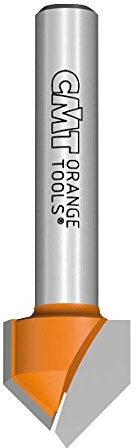 CMT ORANGE TOOLS 715.095.11 - V-NUTFRAESER 90^ HM D=9.5X12.7 S=6