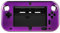 OSTENT Anti-Schock Hard Aluminum Box Cover Case Shell kompatibel für Nintendo Wii U Gamepad Farbe Lila