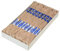 24 Docken Stickgarn je ca. 8m / Sticktwist 100% Baumwolle Stickerei verschiedene Farbwahl, Farbe :7312 graubeige