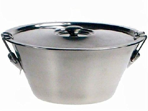 Cuperinox 22531, Flanero Inoxidable 18cm con tapa