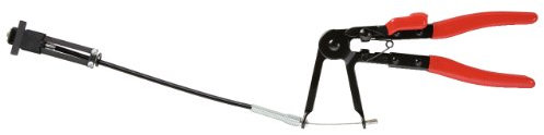 KS TOOLS 115.1041 - Pince pour Colliers Auto-Serrants avec Câble Bowden - Pince à Collier - Pince Collier de Serrage - Système de Vérrouillage - Ressort Intérieur - Fabriqué en Chrome-Molybdène