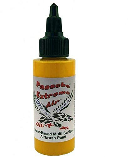 Paasche 60 ml Golden Yellow Acrylic All Surface Paint Airbrushfarbe günstig