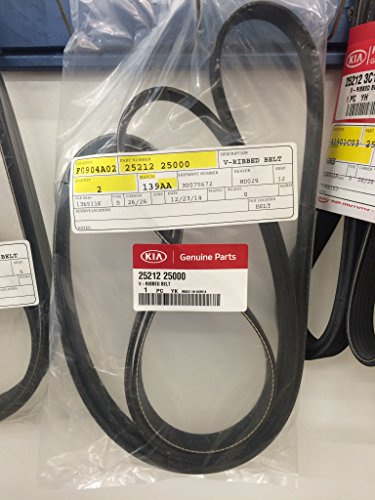 Kia 25212-25000, Serpentine Belt by Kia