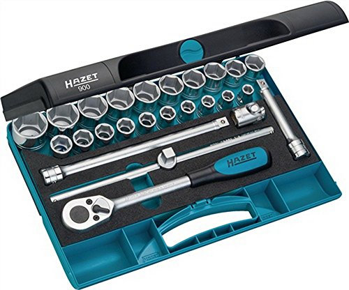 Hazet Steckschlüssel-Satz 1/2 900 25-teilig
