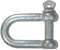 Merriway BH04301 Grillo a D in Acciaio Zincato Lucido, M12, Bianco