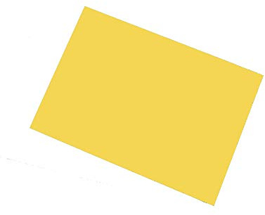 Clairefontaine GCC3227Z Maya Paper Pack - 25 Sheets Yellow Smooth Drawing Paper - 50x70 cm 210g - Ideal for drawing and creative activities