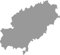 Samunshi® Ibiza Insel Aufkleber Inselaufkleber in 7 Größen und 25 Farben (15x13,5cm grau)