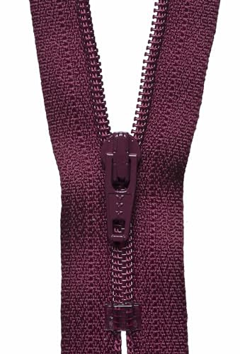 YKK Coil Zip, No. 525 Wine, 51 cm Length