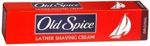 1 Original Old Spice Lather Shaving Cream Tube 70gms by P & G