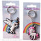 Fun Unicorn Design – Porte-clés en PVC - Longueur 10 cm - Largeur 4–5 cm - Profondeur 0,5 cm