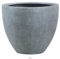 Artificielles.com - Bac Fibres de Verre/Composite Farn Ext. EggPot D50xH42cm Gris foncé - dimhaut: H 42 cm - Couleur: Gris Plomb-Lead