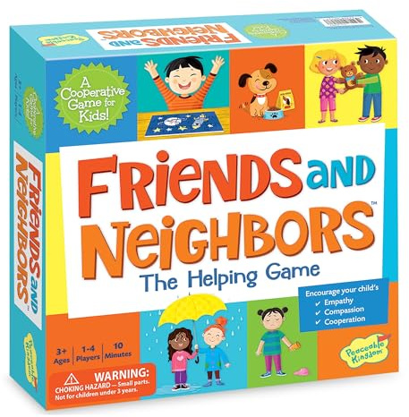Peaceable Kingdom Friends and Neighbors: The Helping Game Emotional Development Cooperative Game for Kids