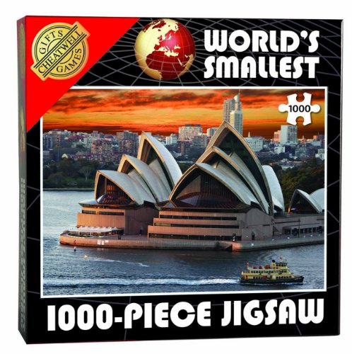 Cheatwell Games World's Smallest 1000-Piece Jigsaw Sydney Opera House