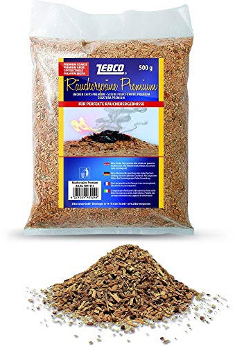 Zebco Räucherspäne, Premium, grob, 500 g