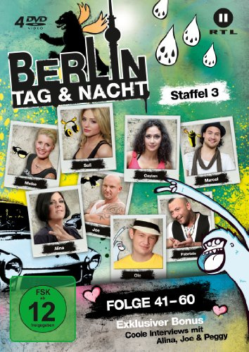 Berlin - Tag & Nacht - Staffel 3/Folge 41-60 [4 DVDs]