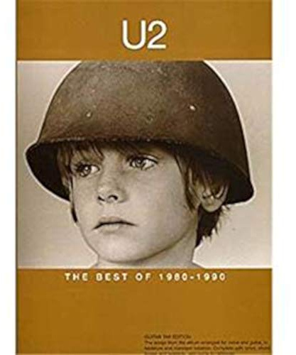 U2: The Best Of 1980-1990. Partitions pour Tablature Guitare(Symboles d'Accords)
