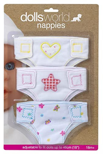 Dolls World Couche en Tissu pour poupées