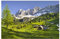 Bilderwelten Berge Fototapete Natur inkl. Kleister 288x190cm - Vliestapete Made in Germany - Tapete Berge Schlafzimmer - Steiermark Fototapete Natur Landschaft - Wandtapete Wohnzimmer Flur T_2378