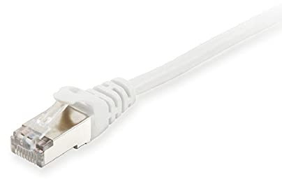 Equip Patchkabel RJ45 S/FTP Cat6 (SSTP) PIMF HF Polybeutel 0,25 m Weiß