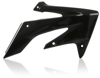 Acerbis Radiator Scoops Black Compatible with Honda CRF250X 2004-2017/CRF250R 2004-2009 - 2043630001