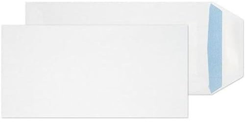 Q-Connect DL Envelopes Pocket Self Seal 100gsm White (Pack of 500)
