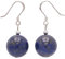 Ohrringe Ohrhänger aus echtem Lapis-Lazuli & 925 Silber blau dunkelblau Damen