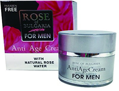 Rose of Bulgaria BIOPEPTIDE-CL Anti-Aging-Creme für Herren, bulgarische Rosenwasser. Rose of Bulgaria